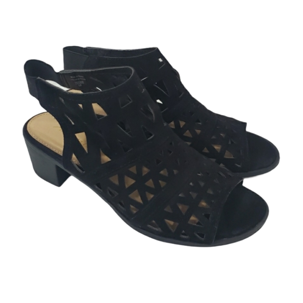 Sold American Eagle Block Heel Peep Toe Ankle Bootie